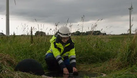 Acoustic measurements of wind turbines