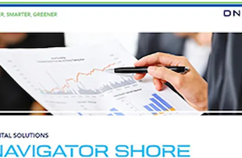 Navigator Port - Shore Monitoring フライヤー